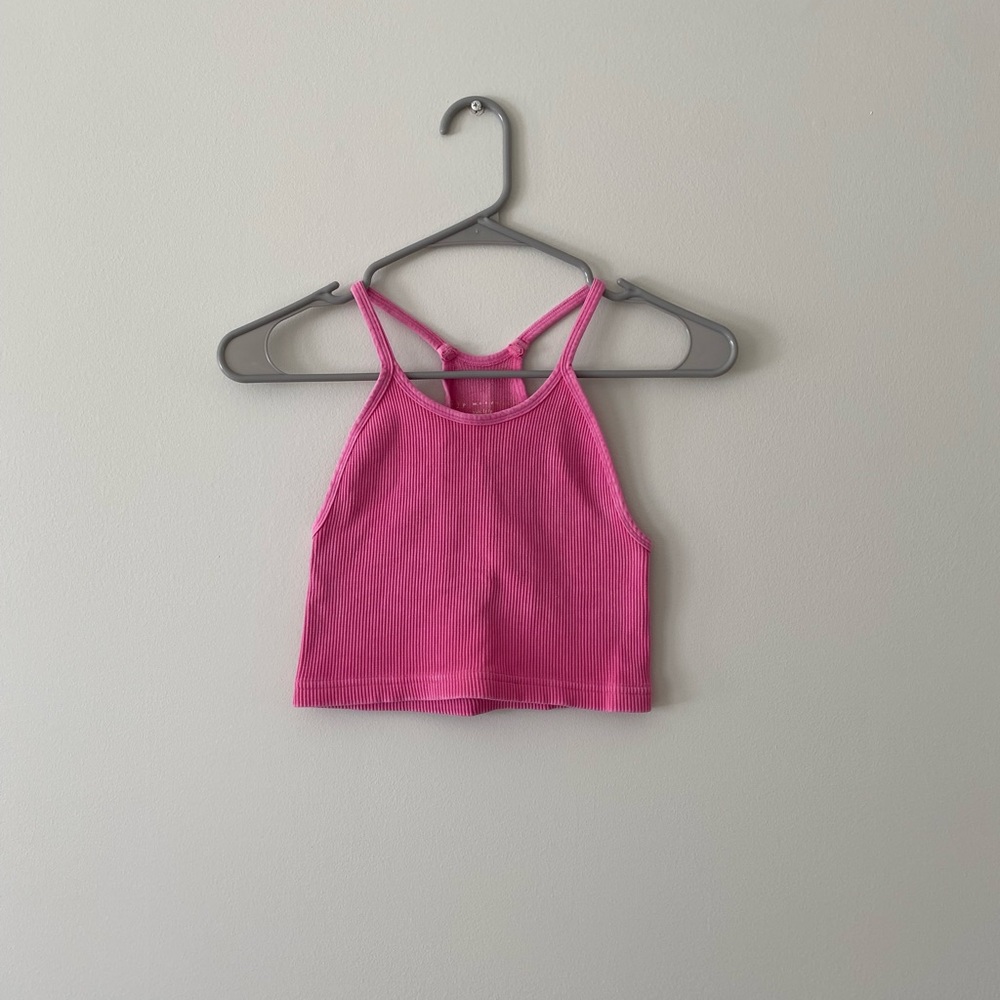 Free People Miami pink happiness runs top